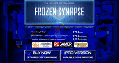 Desktop Screenshot of frozensynapse.com